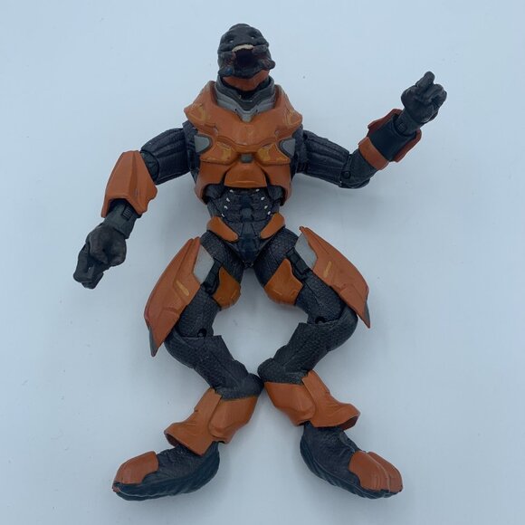 Microsoft Halo Reach Orange Elite Officer Action Figure Toy 2010 - Picture 1 of 16